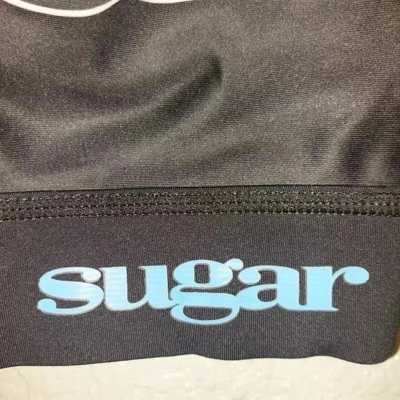 NWT Sugar Shock Sports Bra Black Small MSRP $89 - Picture 4 of 9